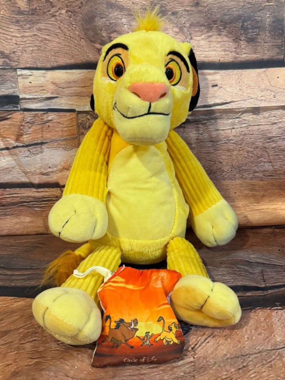 Disney Scentsy Buddy Simba Lion King Plush & Circle of Life Scent Pack Bundle